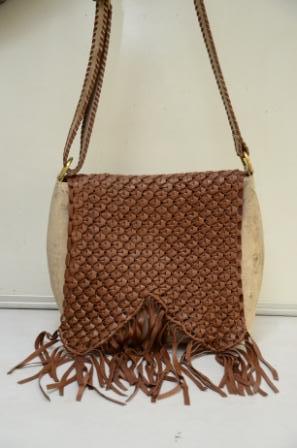 Ladies Leather bag brown colored ladies bag