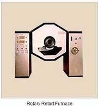 Rotary Retort Furnace - Stainless Steel, 800-1000°c Temperature Range | Electrically Heated / Fuel Fired, Plc-based Control, Overheat Protection
