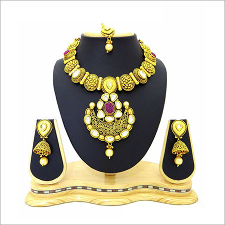 Polki Antique Fashion Necklace