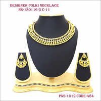 Designer Antique Polki Necklace