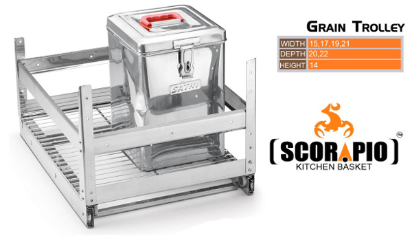 SS Grain Trolley Manufacturer