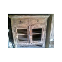 Glass Side Box Wooden Handicraft