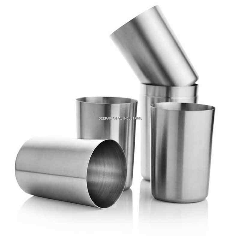 Stainless Steel Glass Set