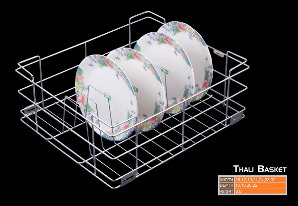 SS Thali Basket Supplier