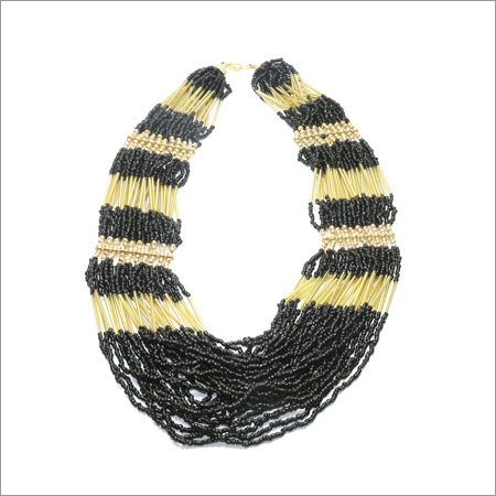 Multiple chains black Necklace