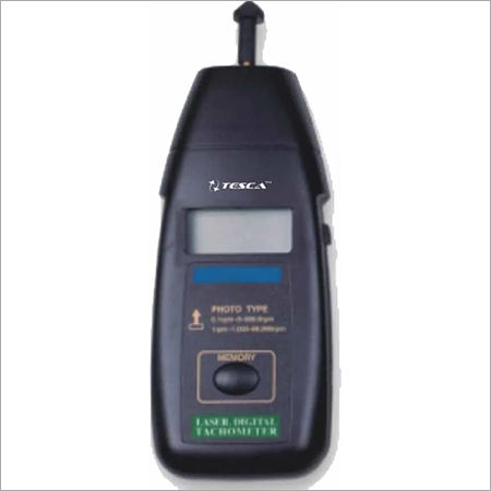 Digital Tachometer Contact Type Port Size: 130 X 70 X 29 Mm