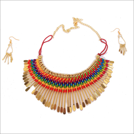Unticolour spades multicolor necklace