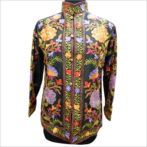 Tusar Silk Embroided Jacket