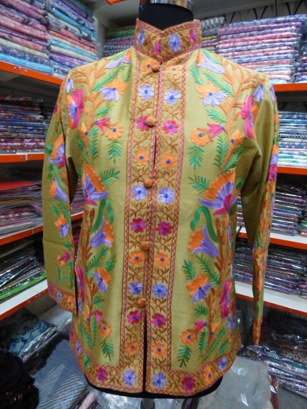Tusar Silk Embroided Jacket