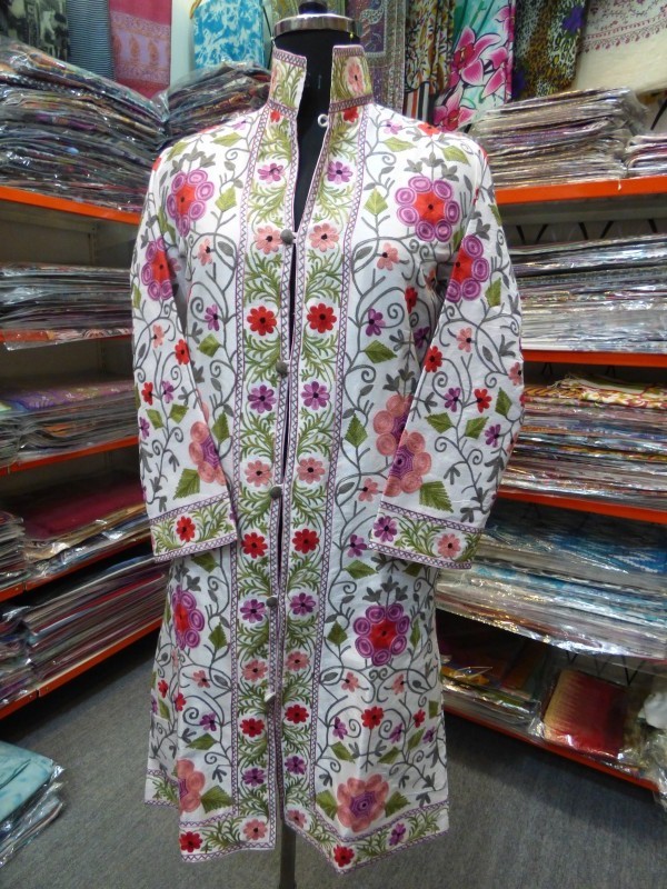Tusar Silk Embroided Jacket