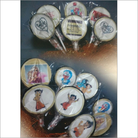 Edible Image Chocolate Lollipop