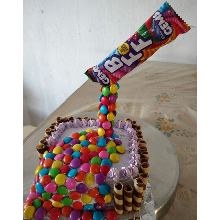 Anti Gravity Candy Cake