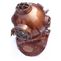 Antique Nautical Mark V Divers Helmet