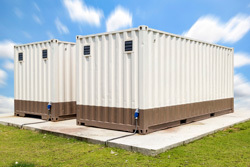 Portable Storage Container - Heavy Duty Metal Structure, Durable Design with Smooth Edges and Rugged Build Quality