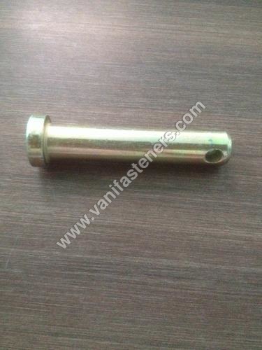 Top Link Pin & Hitch Pin - Carbon Steel, Up To 8" Top Link Pin / Above 8" Hitch Pin, Polished Surface Treatment, Industrial Use