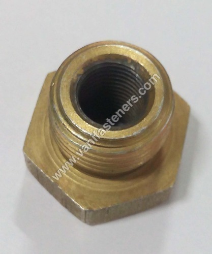 Half Inch Oil Cork - Carbon Steel, 26 mm Hex with Inner and Outer Thread | Polished Finish for Aerospace, Defence, and Industrial Use