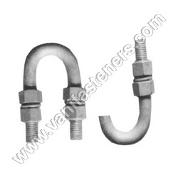 U Bolts - Carbon Steel, Grade 4.8, 8.8, 10.9 & 12.9, Thread Pitch 1.5 Mm, 2.0 Mm | Industrial Grade, Surface Treatment Options Available