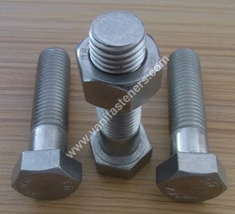 Stainless Steel Bolts & Nuts - Industrial Grade Polished Finish | Applications in Aerospace Defence and Industrial Use Durable Design
