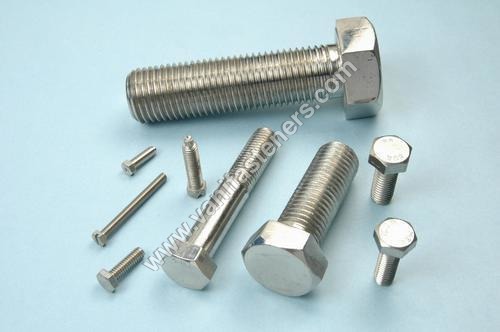 SS Hex Head Bolt - Stainless Steel | Industrial Grade, High Pressure Resistance, Customized Head Options, Polished Surface Treatment, Versatile Application