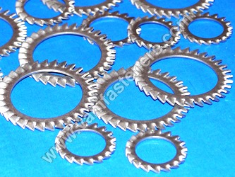 OVERLAPPING STAR WASHERS