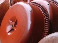 Concrete Mixer Machine Parts - Steel, 12 Inches Diameter, Red | Durable, Corrosion-Resistant, High Performance, Easy Installation, 1 Year Warranty