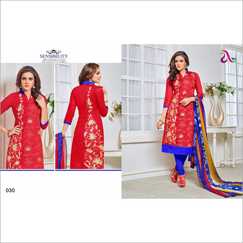 DAIRY MILK 8--PURE CHANDERI SUIT