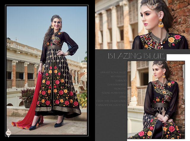 ARJAAN 7--PREMIUM GEORGETTE EMBROIDERY SUIT