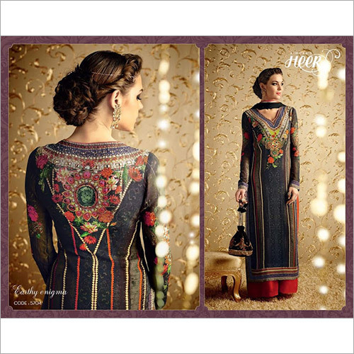 KIMORA HEER 8PURE BEMBERG GEORGETTE WITH SWAROVSKI