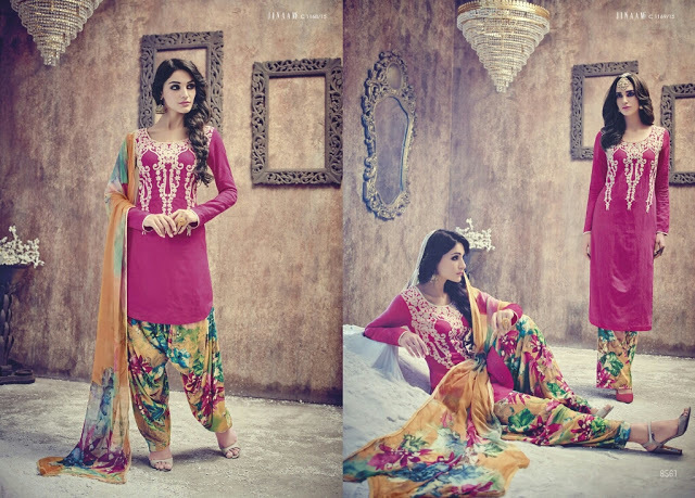 JINAAM EMILIA--COTTON SATIN EMBROIDERY SUIT