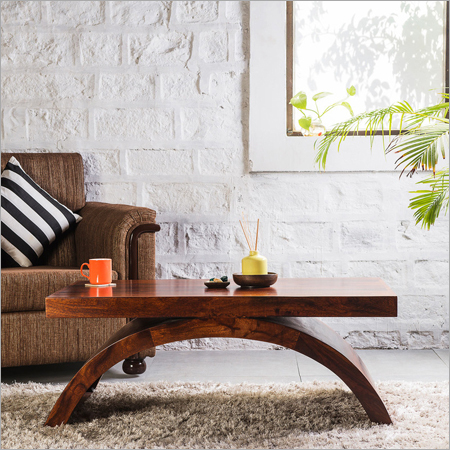 Wooden Coffee Table No Assembly Required