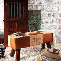Durable Antique Wooden Bench