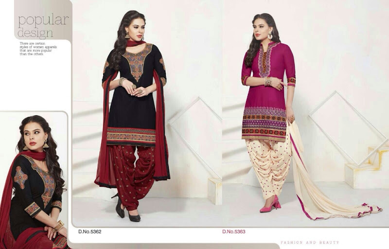 PATIYALA 36COTTON EMBROIDERY SUIT