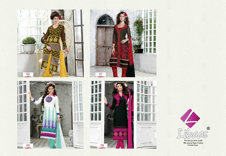 JALSA GOLD--COTTON EMBROIDERY SUIT