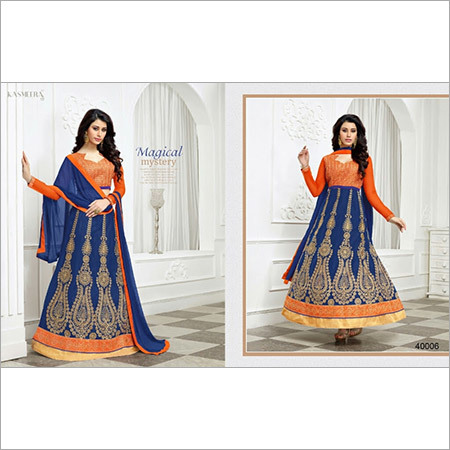KASHMEERA PLUS 9--DESIGNER SUIT CUM LEHANGAS