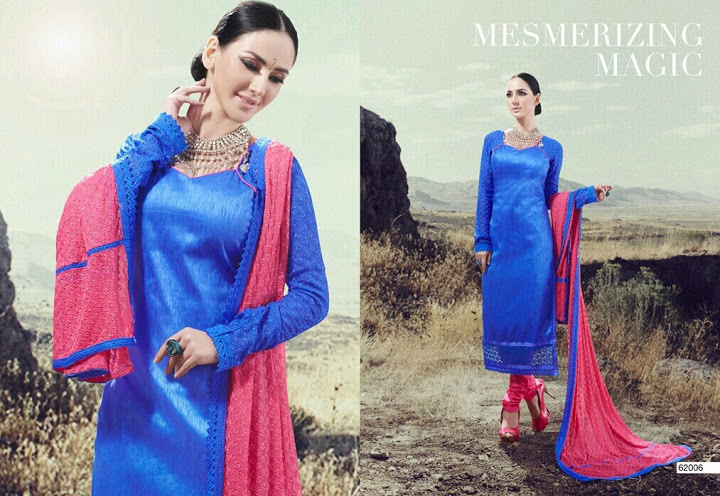 Georgette emboridery suit