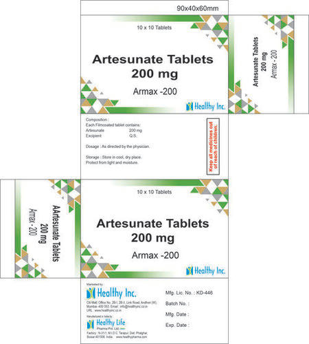 Obmax Tablets (Artesunate Tablets  Sulphadoxine  Pyrimethamine Tablets Ip) Cool & Dry Place