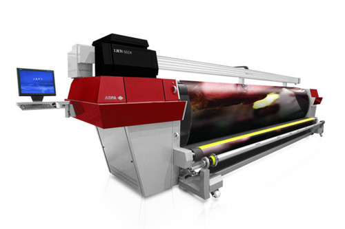 Solvent Roll to Roll Printer