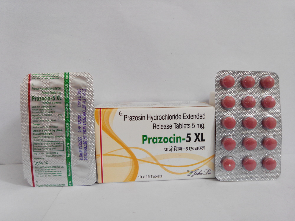 Prazosin Hcl 5 MG (Extended Release) CAPSULE
