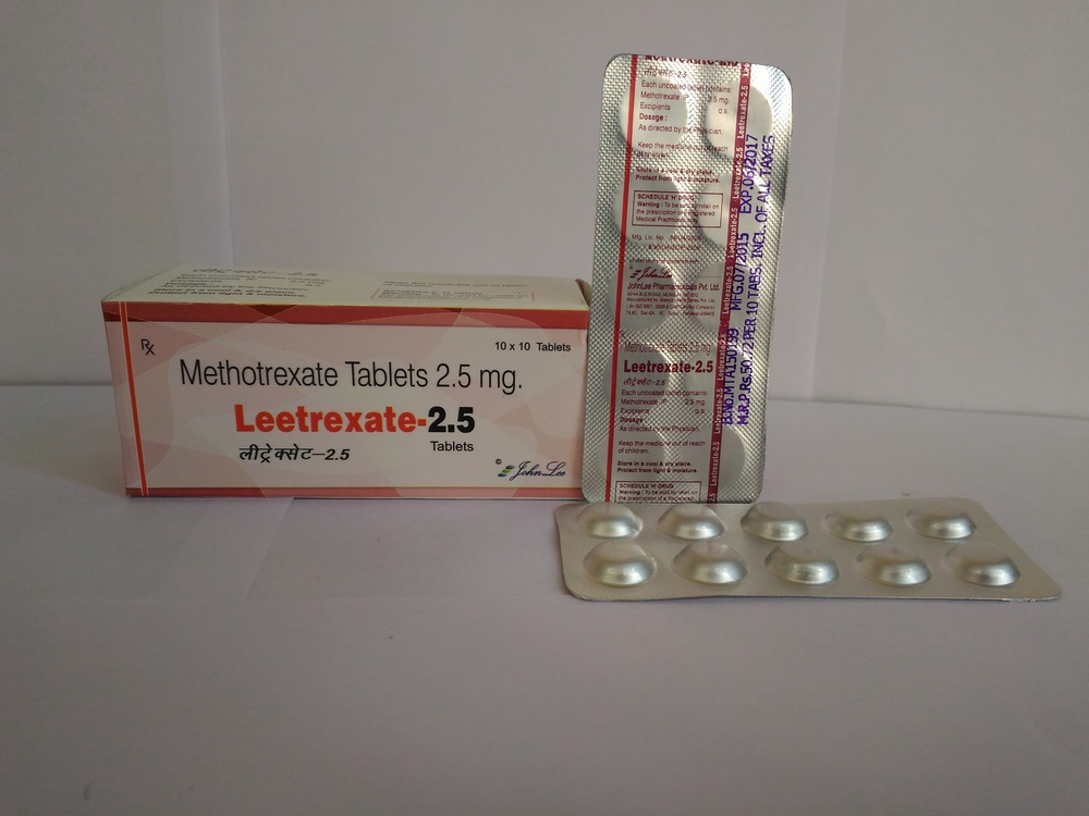 Methotrexate-2.50mg TABLET By JOHNLEE PHARMACEUTICALS PVT. LTD.