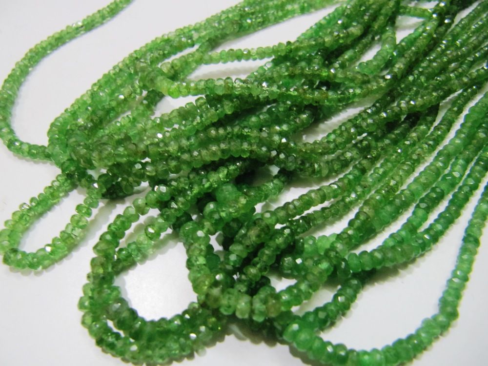 Tsavorite Garnet beads