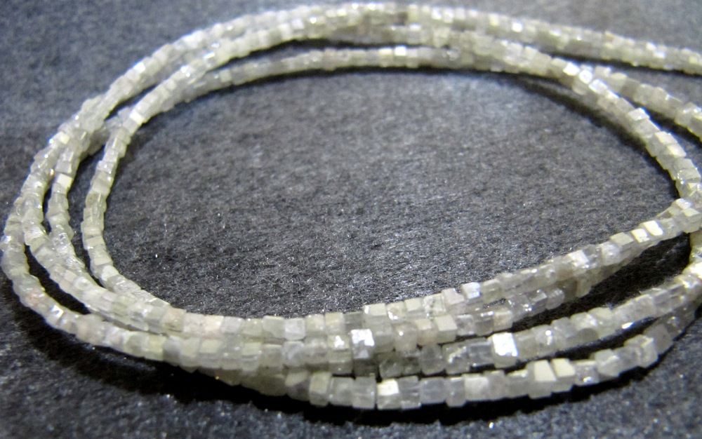 Grey Diamond Box Bead 1