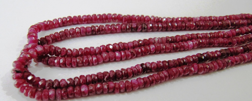 African ruby Beads