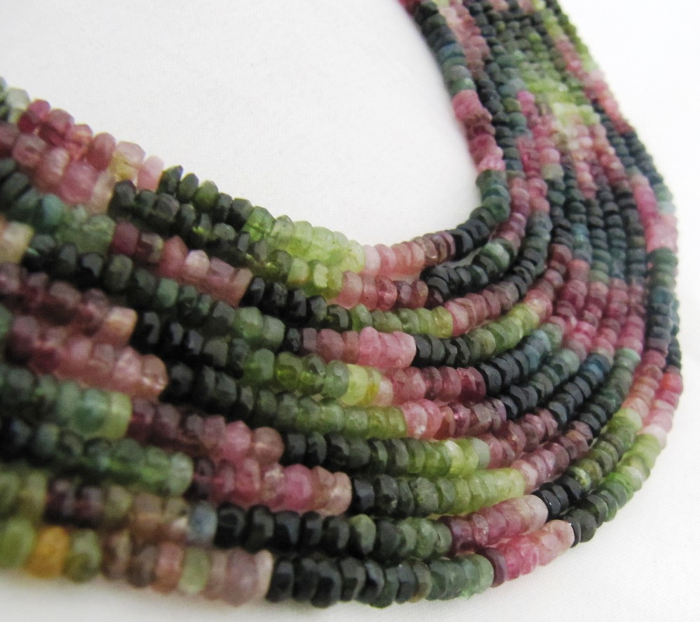 tourmaline Faceted beads