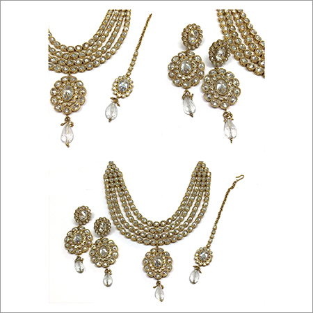 American Diamond Necklace Set