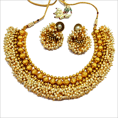 Bridal Polki Necklace Set
