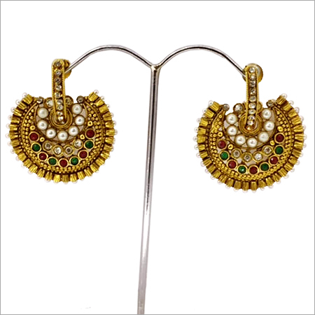 Designer Polki Earrings