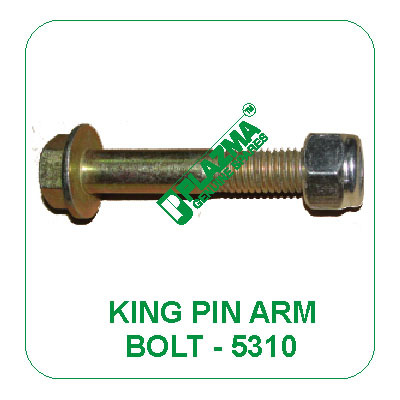King Pin Arm Bolt 5310 - Steel, 20mm Diameter, 150mm Length | Zinc Plated, Hex Head, Corrosion Resistant, Durable