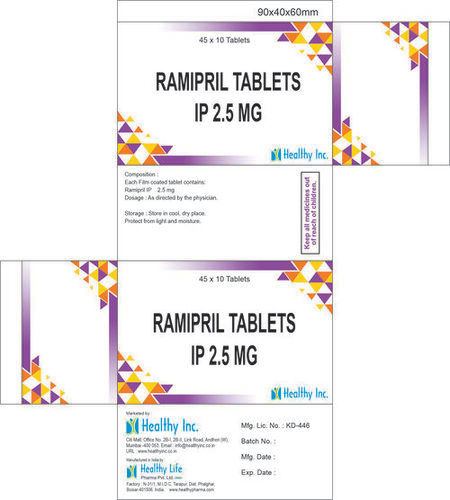 Ramipril Tablets IP 2.5mg