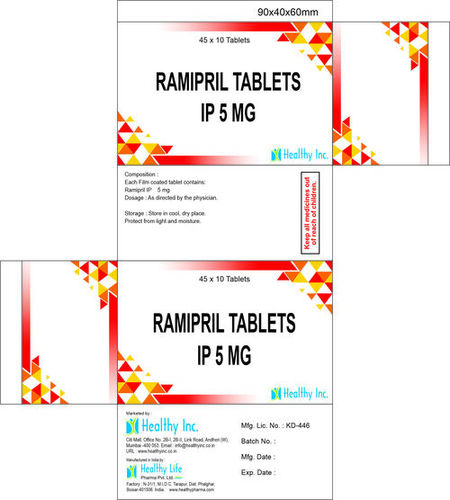 5 mg Ramipril Tablets IP