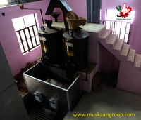 Cashew Cooking System - Metal, 4 Ton Kg/hr Capacity, Blue | High Efficiency, User-friendly, Long Life, 1 Year Warranty